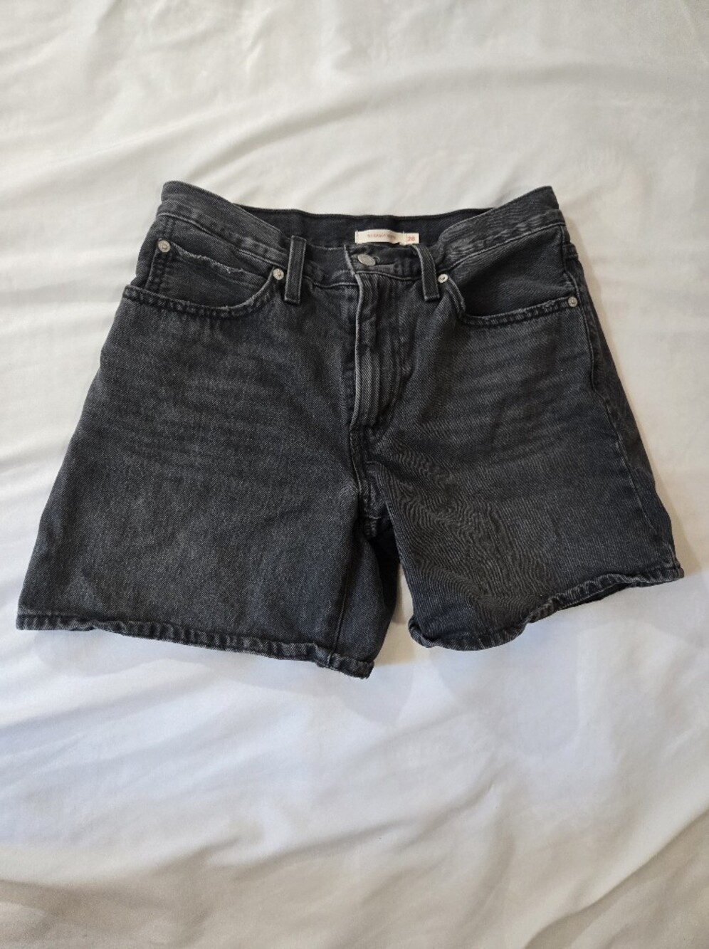 Levi's Black 94 Baggy Shorts 28